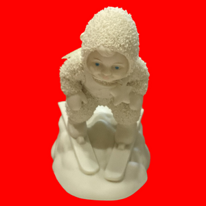 787. NIB DEPARTMENT 56 SNOWBABIES 2000 SEE YOU ON THE SLOPES